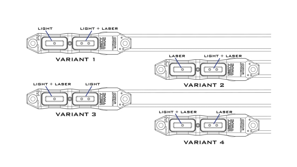 Unity Tactical Tactical Augmented Pressure Switch SYNC, Surefire / Laser, 9in, Variant 1, FDE, TAPE-SI9F, EDEMO1