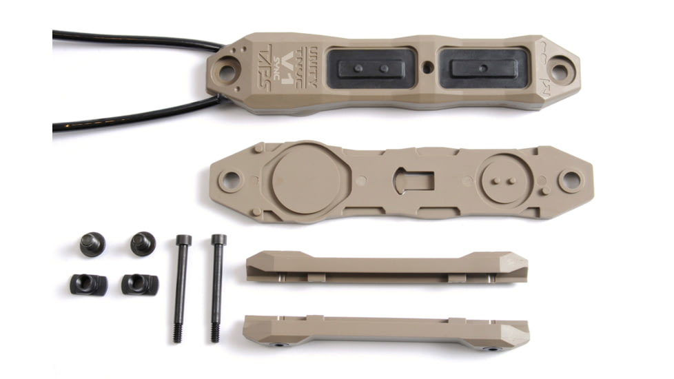 Unity Tactical Tactical Augmented Pressure Switch SYNC, Surefire / Laser, 9in, Variant 1, FDE, TAPE-SI9F, EDEMO1