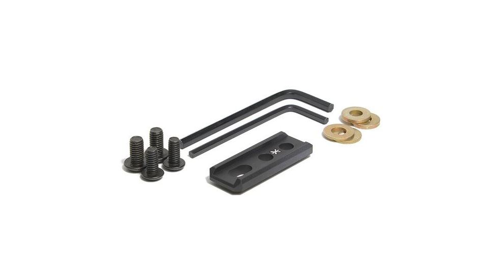 Unity Tactical M-LOK Compatible FUSION Adapter, Black FUS-MFA