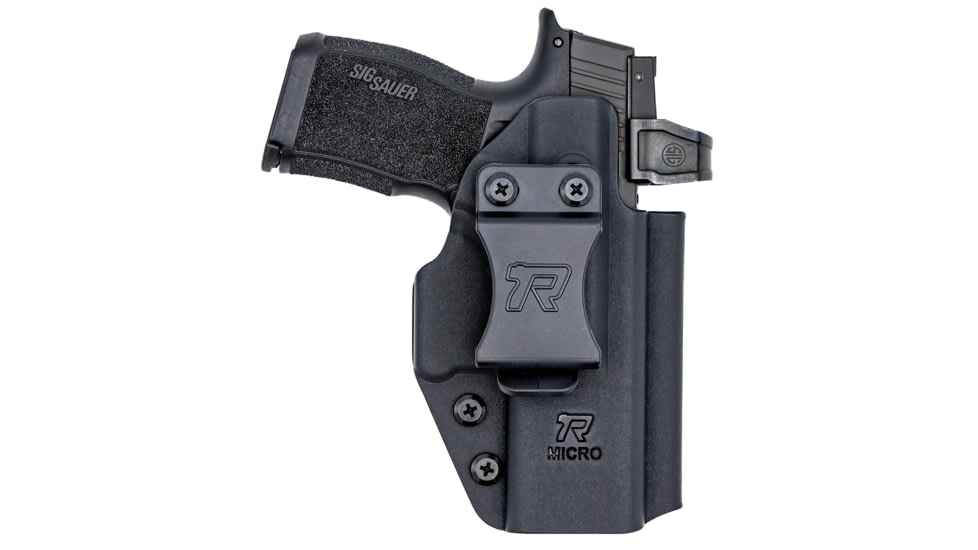 Universal Kydex, IWB Black Kydex, Belt Clip Fits Standart Sized Handguns,OWB Belt Holster, Right Hand