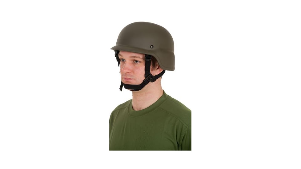 United Shield PASGT Ballistic Helmet Level IIIA w/ 4pt Harness System OD Green, XL PASGT-IIIA-OD-XL