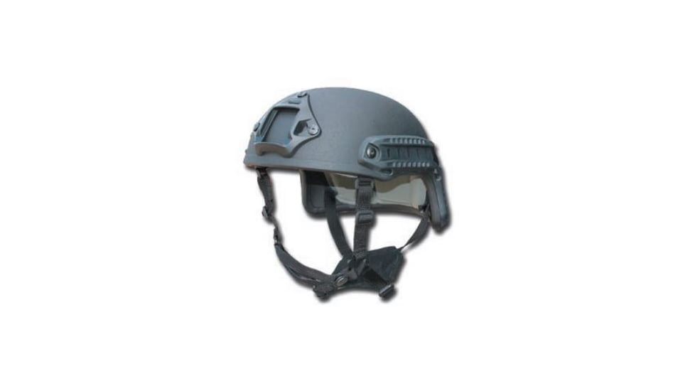 United Shield Spec Ops DELTA Ballistic Helmet Level IIIA w/ 4pt Harness System, Black, Medium SPEC OPS-DELTA-IIIA-BK-MD