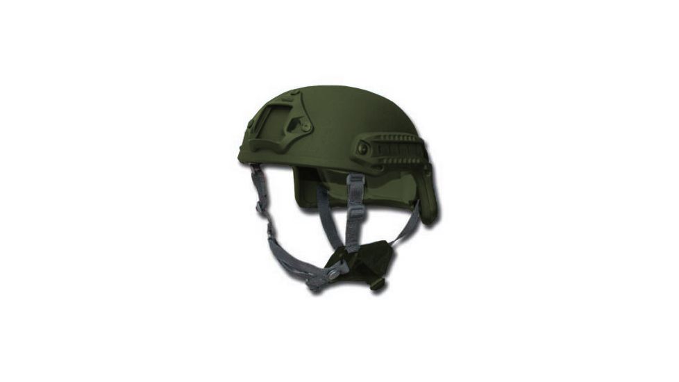 United Shield Spec Ops Delta X-harness Ballistic Helmet, OD Green, Small SPEC OPS DELTA - OD Green - Small