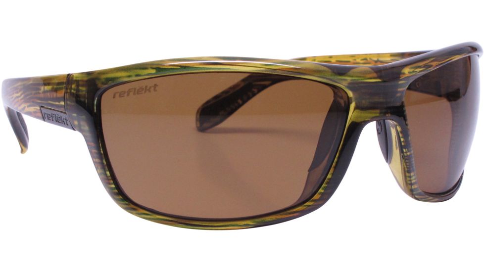 Unsinkable Rival Sunglasses-Kale-Polarized ColorBlast Brown