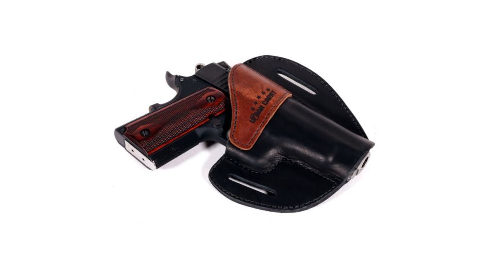 Urban Carry CarryPro OWB for 1911 4 in Compact Firearms, Right Hand, Brown / Black, uc-OWB-02-brbk