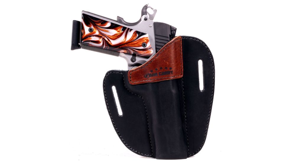 Urban Carry CarryPro OWB for 1911 5 in Full-Size Firearms, Right Hand, Brown / Black uc-OWB-03-brbk