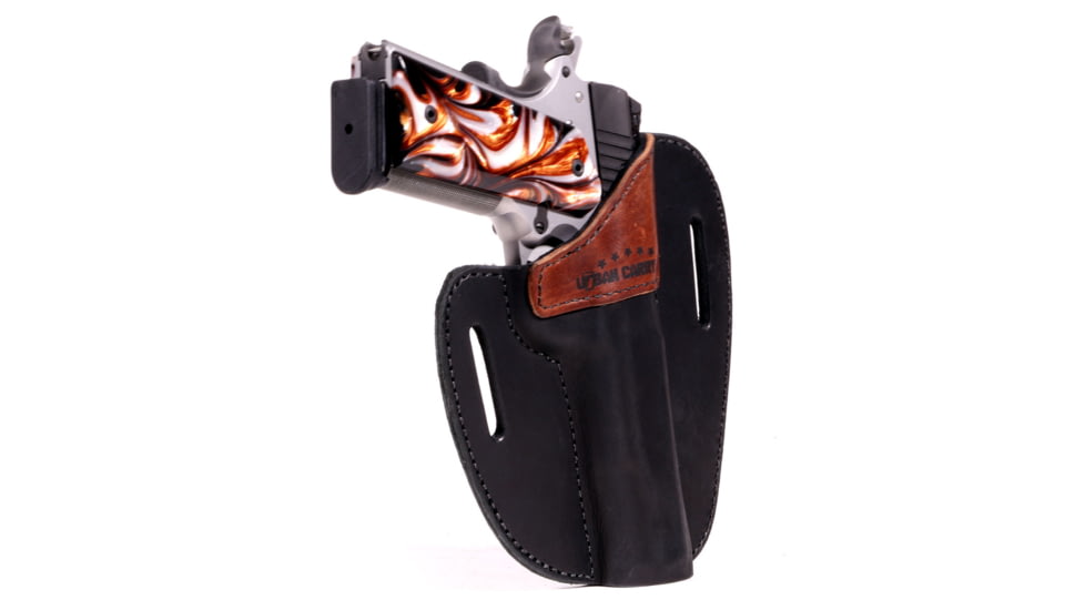 Urban Carry CarryPro OWB for 1911 5 in Full-Size Firearms, Right Hand, Brown / Black uc-OWB-03-brbk