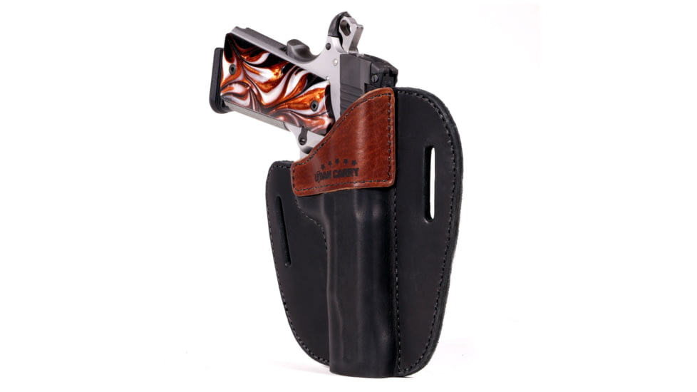 Urban Carry CarryPro OWB for 1911 5 in Full-Size Firearms, Right Hand, Brown / Black uc-OWB-03-brbk
