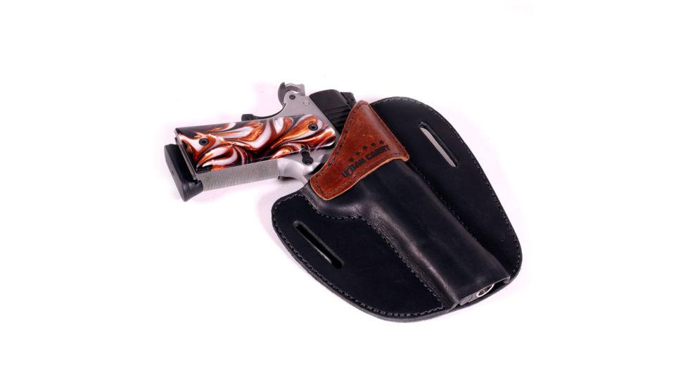 Urban Carry CarryPro OWB for 1911 5 in Full-Size Firearms, Right Hand, Brown / Black uc-OWB-03-brbk