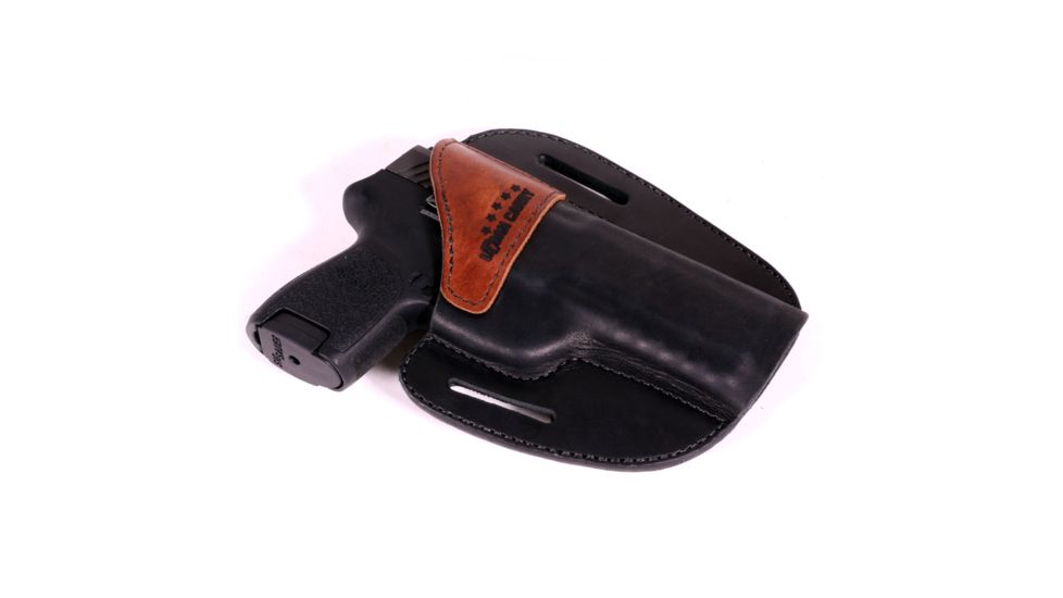 Urban Carry CarryPro OWB for Sig P320 Carry, P320 Compact, P250 Compact, Right Hand, Brown / Black uc-OWB-06-brbk