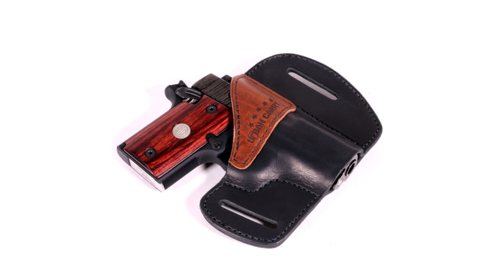 Urban Carry CarryPro OWB for Sig P938, P238, Right Hand, Brown / Black uc-OWB-07-brbk