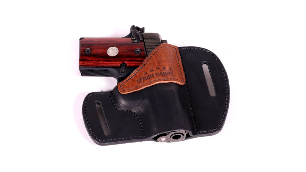 Urban Carry CarryPro OWB for Sig P938, P238, Right Hand, Brown / Black uc-OWB-07-brbk