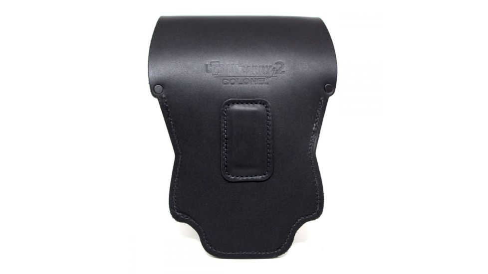 Urban Carry G2 Saddle Grade Leather Holster Laser, Black, Colonel UC-G2-LS-Bk-COL