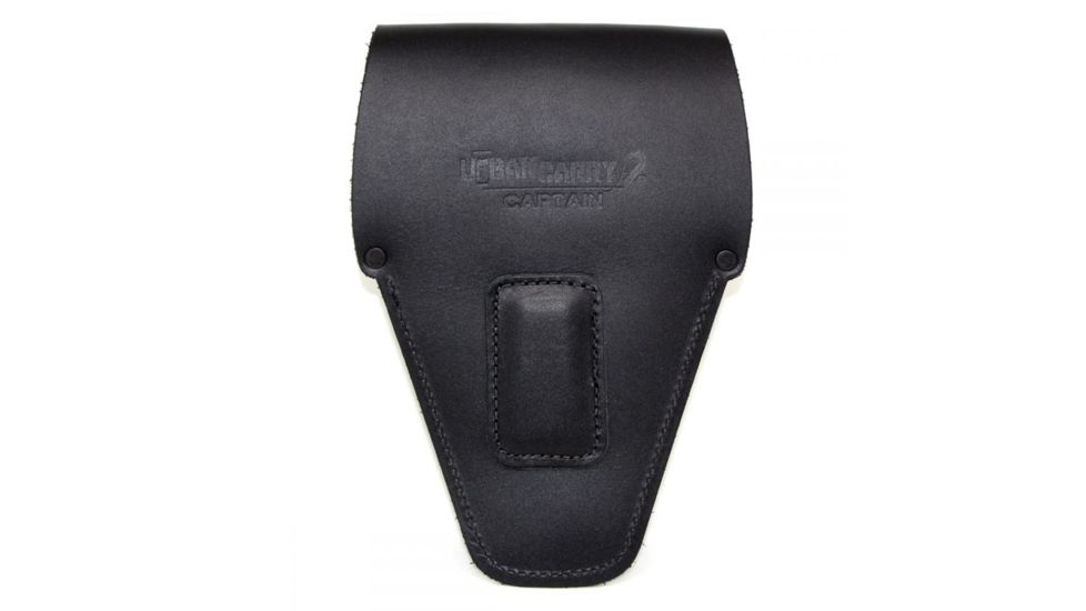 Urban Carry G2E English Bridle Leather Holster, Black, Captain UC-G2e-Bk-CPT