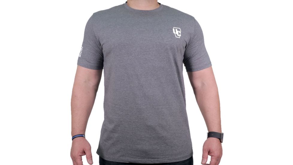 Urban Carry Greedy Governments T-Shirt, Dark Gray, Small UC-Sht013