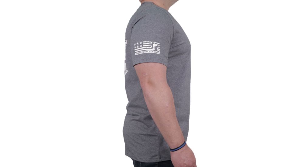 Urban Carry Greedy Governments T-Shirt, Dark Gray, Small UC-Sht013