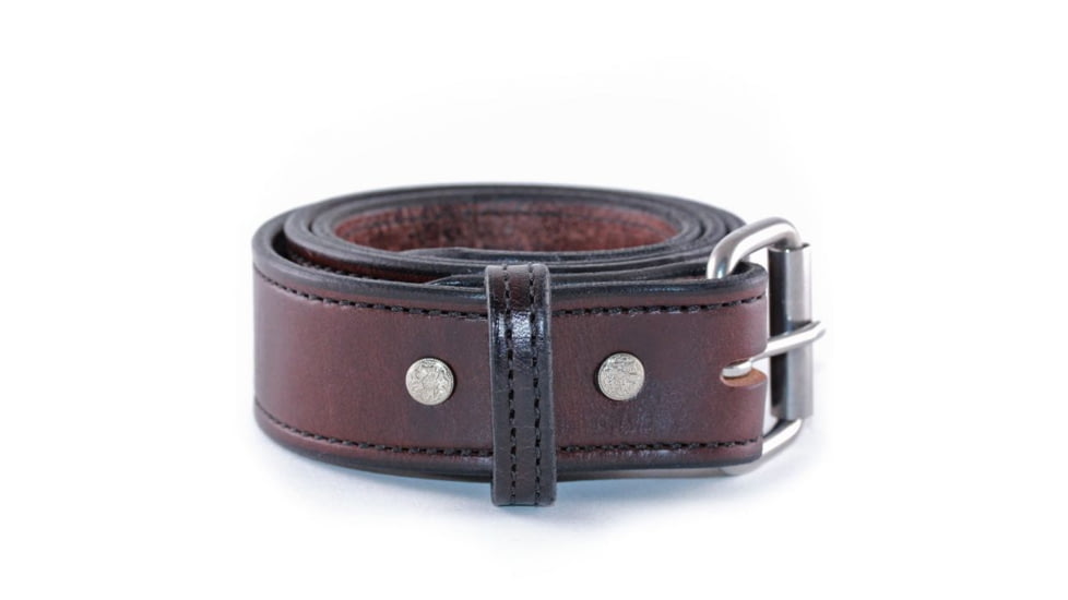 Urban Carry Heavy Duty 1/4in Thick English Bridle Leather Gun Belt, Brown, 68, 64in Waist, UC-BLT-EB-BR-68
