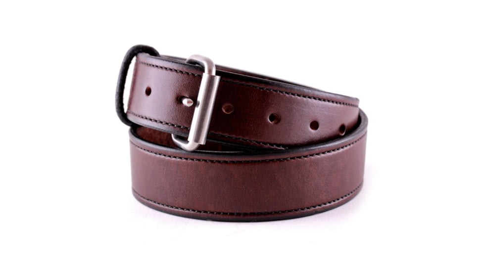 Urban Carry Heavy Duty 1/4in Thick English Bridle Leather Gun Belt, Brown, 68, 64in Waist, UC-BLT-EB-BR-68
