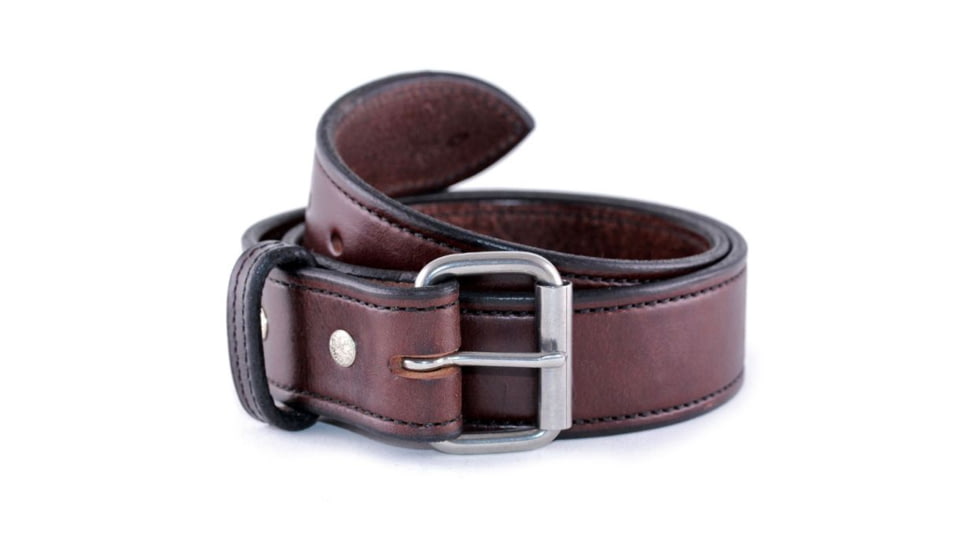 Urban Carry Heavy Duty 1/4in Thick English Bridle Leather Gun Belt, Brown, 68, 64in Waist, UC-BLT-EB-BR-68