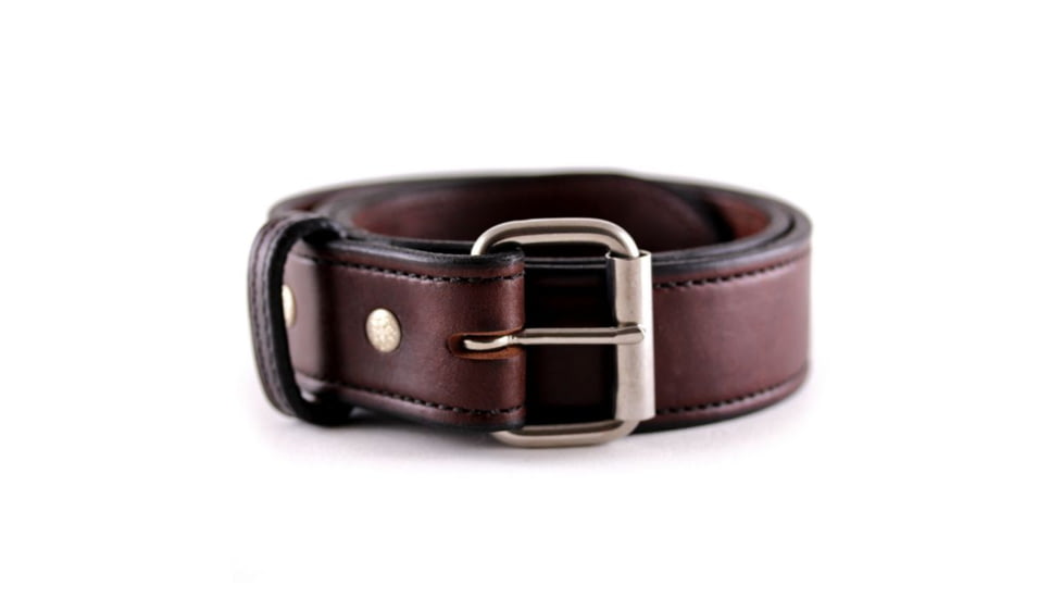 Urban Carry Heavy Duty 1/4in Thick English Bridle Leather Gun Belt, Brown, 68, 64in Waist, UC-BLT-EB-BR-68