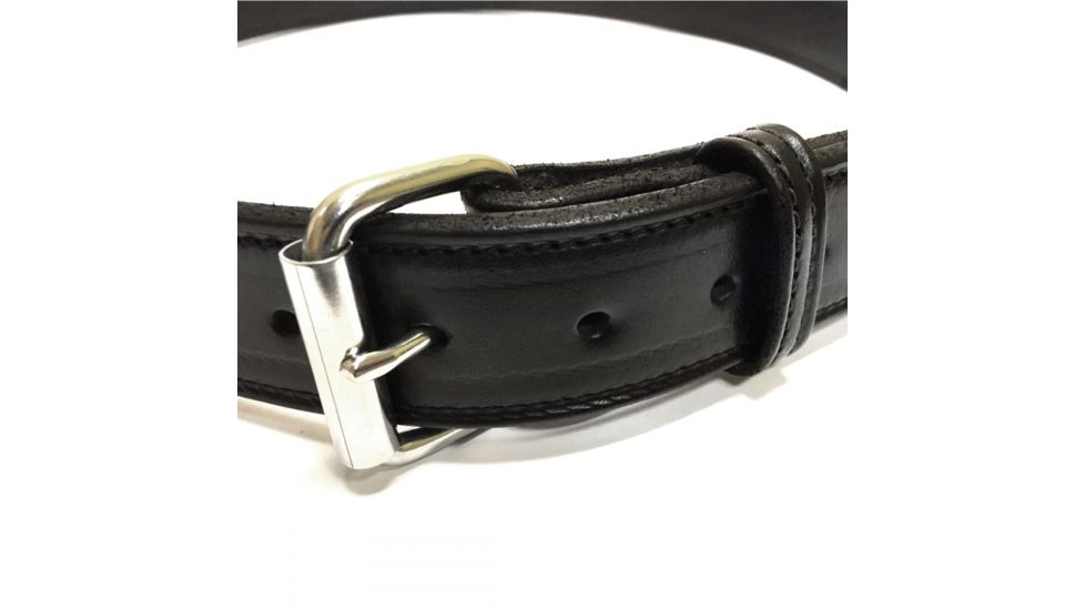 Urban Carry Heavy Duty EB Leather Gun Belt, 46in Waist, Black, 50 UC-BLT-BK-46-EngBri, EDEMO2