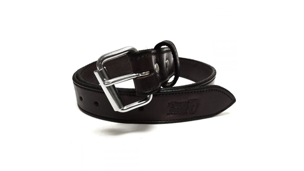 Urban Carry Heavy Duty EB Leather Gun Belt, 46in Waist, Black, 50 UC-BLT-BK-46-EngBri, EDEMO2