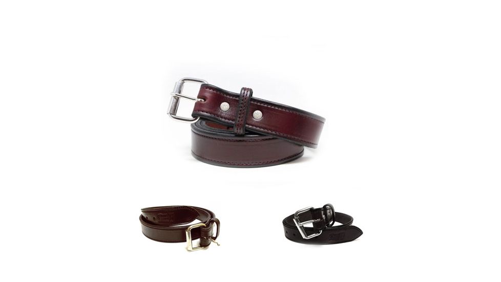 Urban Carry Heavy Duty 1/4in Thick English Bridle Leather Gun Belt