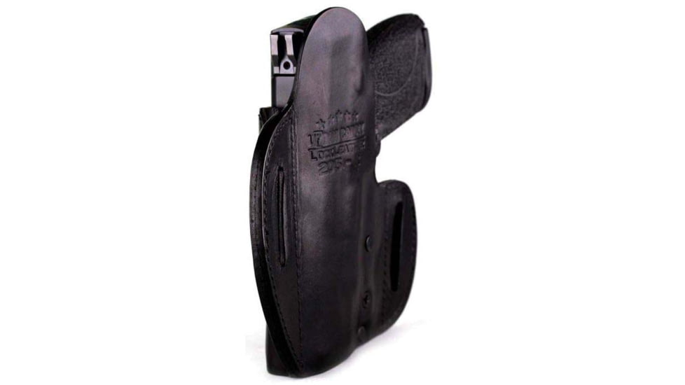 Urban Carry LockLeather OWB Holster Size #215, Right Handed, Black, LL-OWB-215-BK-R