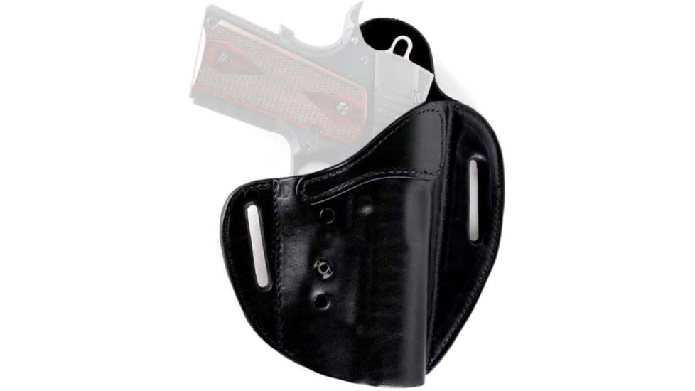 Urban Carry LockLeather OWB Holster Size #215, Right Handed, Black, LL-OWB-215-BK-R