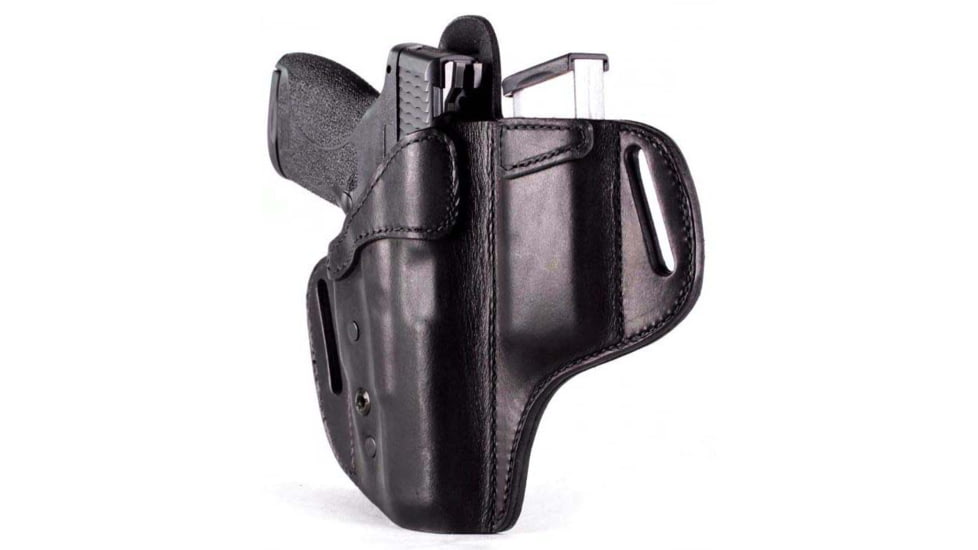 Urban Carry LockLeather OWB w/ Magazine Holster Size #207, Right Handed, Black, LL-OWBMG-207-BK-R
