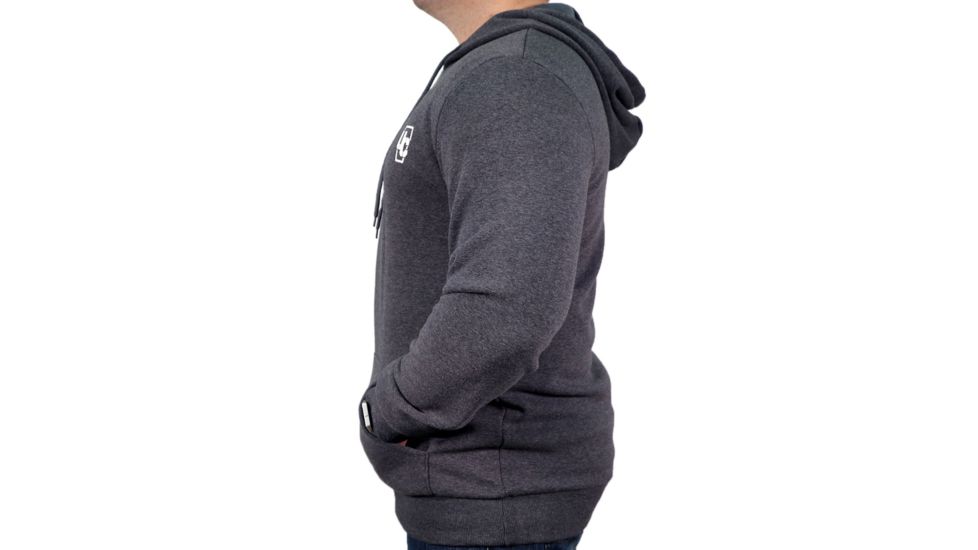 Urban Carry Plain w/ Logo Hoodie, Dark Gray, Small UC-Sht103