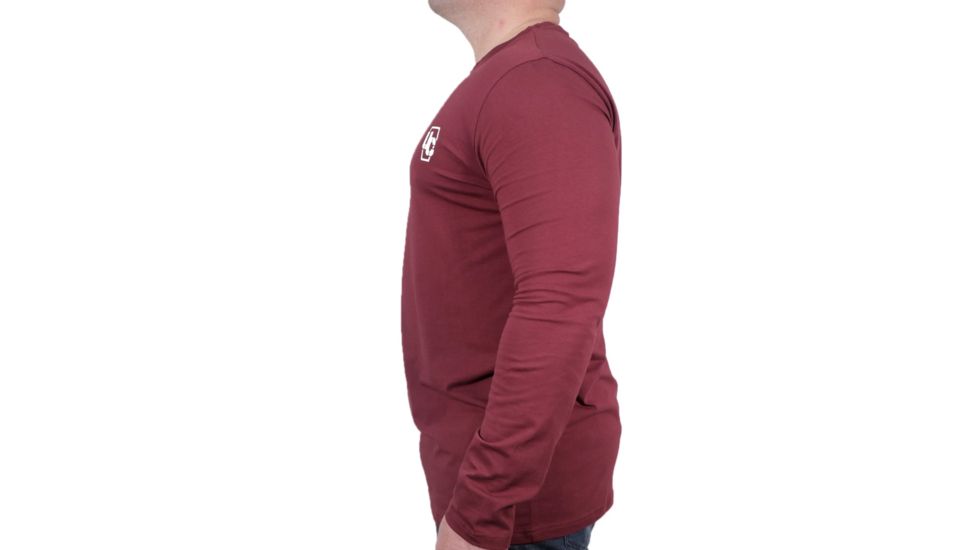 Urban Carry Plain w/ Logo Long Sleeve, Red, Small UC-Sht097
