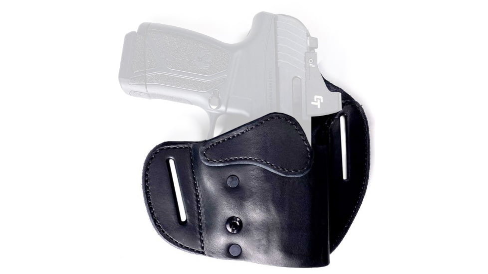 Urban Carry RMR LockLeather OWB 208 Left Hand, Black, LL-OWB-RMR-208-BK-L, EDEMO1