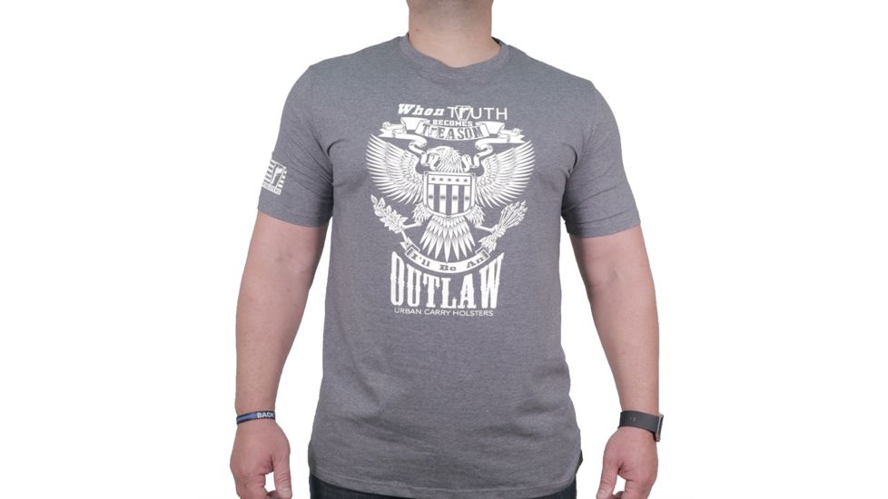 Urban Carry Truth Is Treason T-Shirt, Dark Gray, Small UC-Sht061
