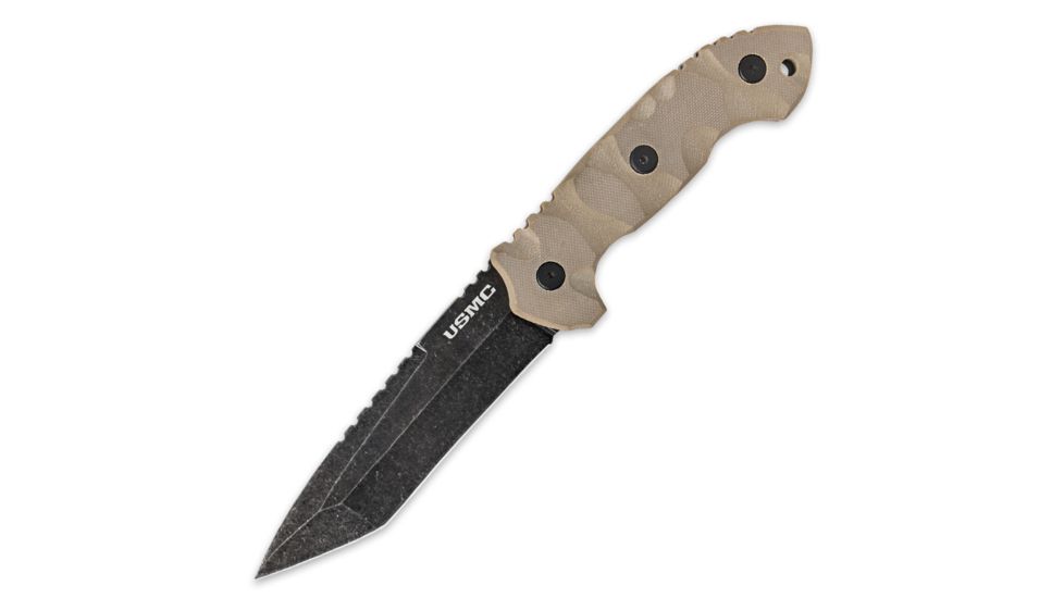 Tactical Fighter Fixed Blade Knife, 5in Blade