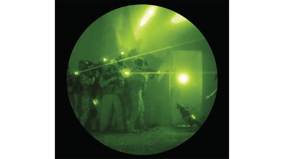 US Night Vision AN/PVS-14A GEN III Auto-Gated Green Phosphor Monocular, Black, 000455