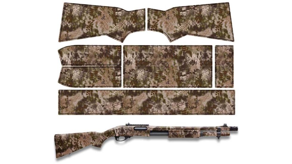US Night Vision KRYPTEK Camo Pre-Cut Universal Shotgun Skin Vinyl Wrap, 20x30in, Kryptek Highlander 046531