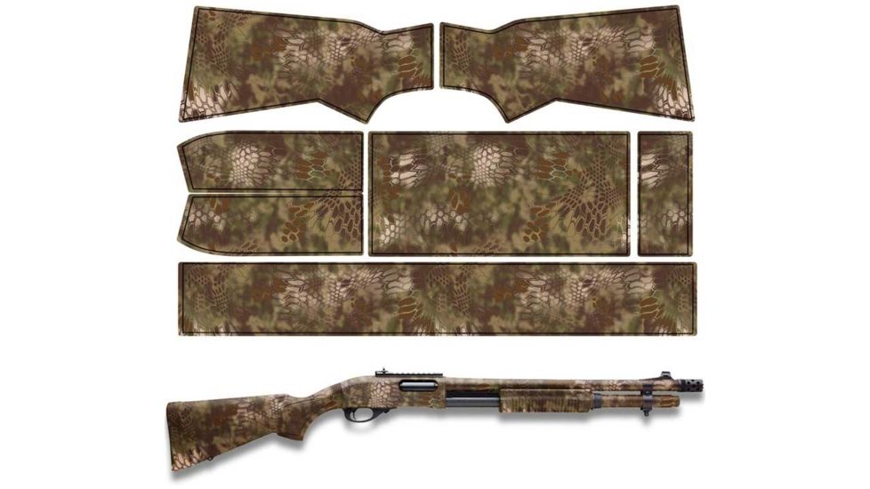 US Night Vision KRYPTEK Camo Pre-Cut Universal Shotgun Skin Vinyl Wrap, 20x30in, Kryptek Mandrake 046529
