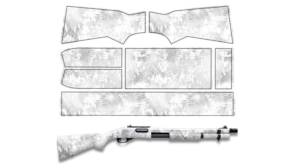 US Night Vision KRYPTEK Camo Pre-Cut Universal Shotgun Skin Vinyl Wrap, 20x30in, Kryptek Yeti 046532