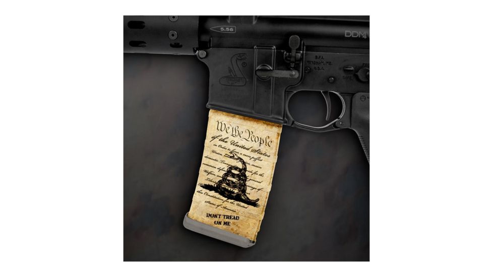 US Night Vision Mag Wraps Rapid Wraps AR Mag Flag Pattern, Dont Tread On Me Flag 009623