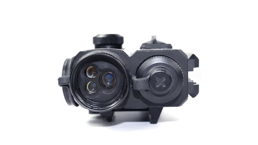US Night Vision Triad Dual-Beam Class 1 Weapon Laser, .7mW IR Laser,  5mW Green Laser, Black 8766
