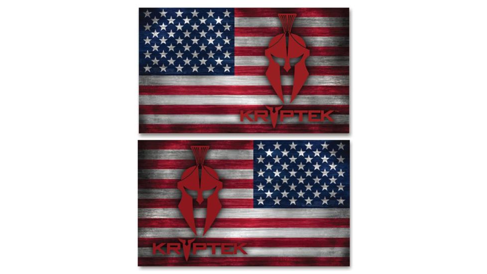 US Night Vision Vehicle Flag Wraps - Kryptek US Flag Red,White,Blue - Set of Two - Stars Right and Stars Left 706112
