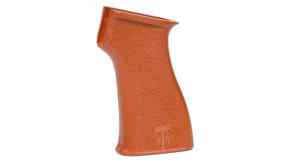 US Palm AK Composite Pistol Grip, Bakelite Orange, GRO87
