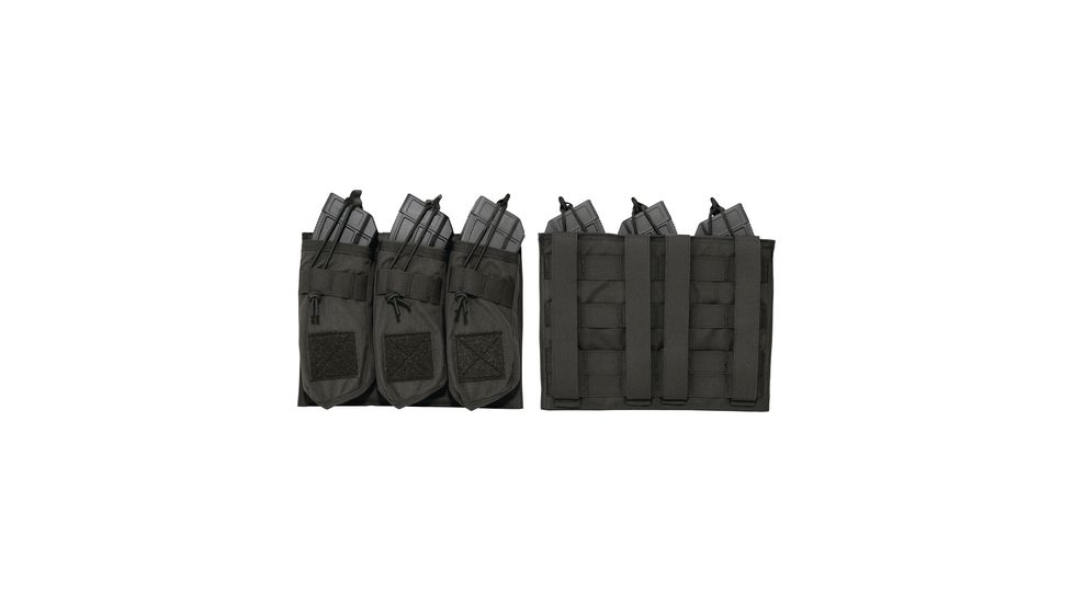 US Palm AK MOLLE Shingle 3 Cell Black