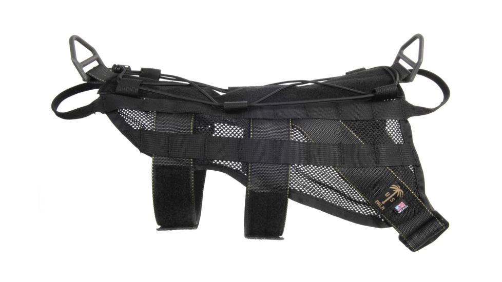 Cynology War Labs Hot Weather Half Vest, Large, Black