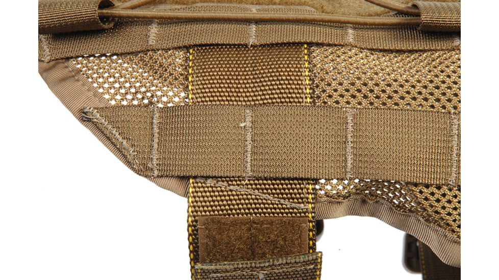 Cynology War Labs Hot Weather Half Vest, Large, Coyote