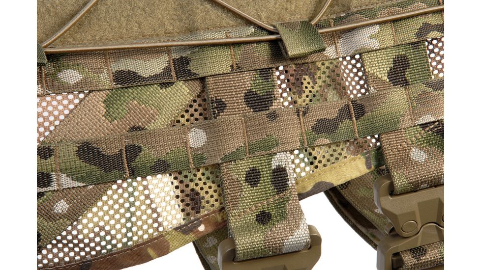 Cynology War Labs Hot Weather Half Vest, Large, Multicam