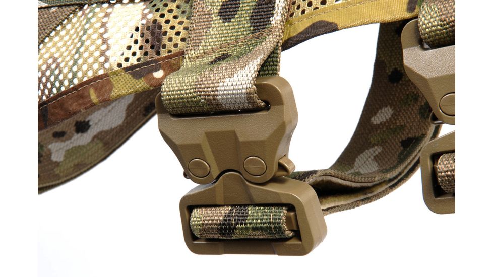 Cynology War Labs Hot Weather Half Vest, Large, Multicam