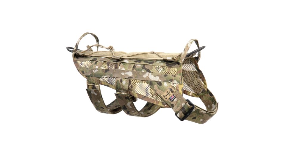 Cynology War Labs Hot Weather Half Vest, Large, Multicam