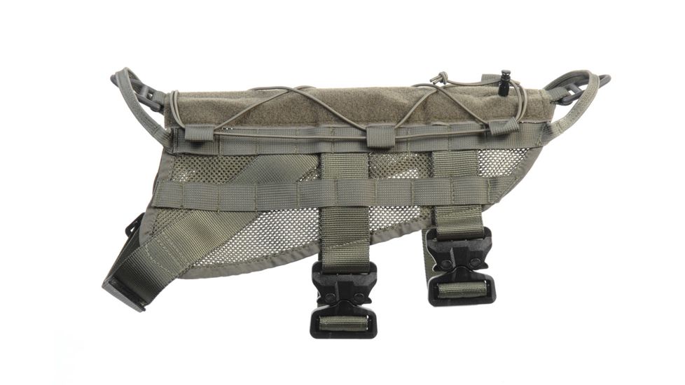 Cynology War Labs Hot Weather Half Vest, Large, Ranger Green